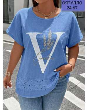 Женская блузка Ткань: хб лен