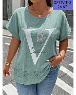 Женская блузка Ткань: хб лен