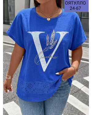 Женская блузка Ткань: хб лен