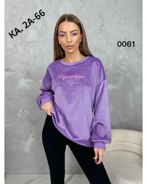 Кофта, велюр