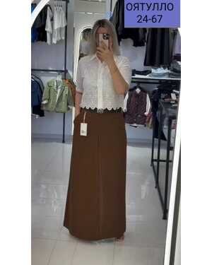 Женская Юбка-Штаны Ткань: Плотный Лайт