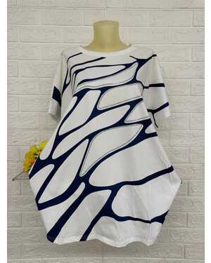 Женская Футболка 78см Состав ткань: 95% Хлопок ( Cotton ), 5% Спандекс Размер: Единый 60-70