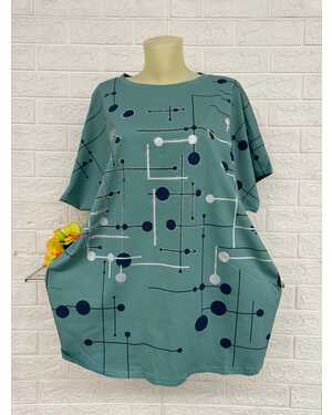 Женская Футболка 78см Состав ткань: 95% Хлопок ( Cotton ), 5% Спандекс Размер: Единый 60-70