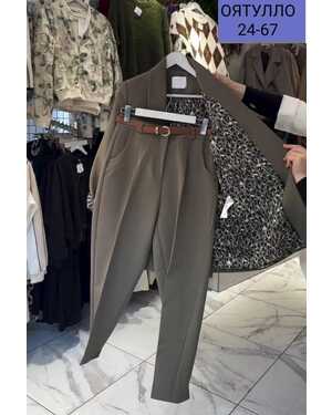 ЖЕНСКИЙ КОСТЮМ Размеры: S (44-46) M (48-50) L (52-54) Ткань: Барби (пиджак с подкладкой)