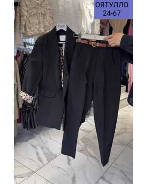 ЖЕНСКИЙ КОСТЮМ Размеры: S (44-46) M (48-50) L (52-54) Ткань: Барби (пиджак с подкладкой)