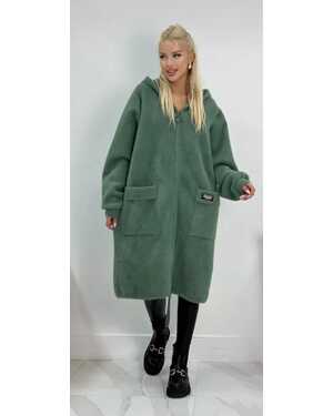 ЖЕНСКИЙ КАРДИГАН АЛЬПАКА ДЛИНА 95-100 см