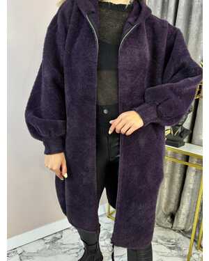 ЖЕНСКИЙ КАРДИГАН АЛЬПАКА ДЛИНА 95-100 см