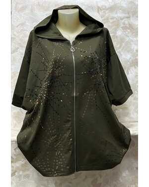 ЖЕНСКАЯ КОФТОЧКА ТКАНЬ состав: 95% cotton 5% spandex