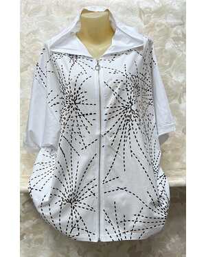 ЖЕНСКАЯ КОФТОЧКА ТКАНЬ состав: 95% cotton 5% spandex