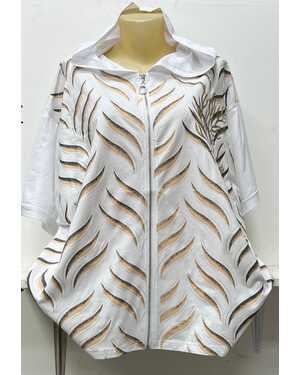 ЖЕНСКАЯ КОФТОЧКА ТКАНЬ состав: 95% cotton 5% spandex