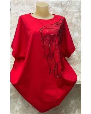 ЖЕНСКАЯ ФУТБОЛКА ТКАНЬ состав: 95% cotton 5% spandex