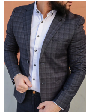 ЛИКВИДАЦИЯ ТОВАРА Мужской пиджак на подкладе Фабричный китай М44/46 L46-/48 XL48/50 2XL50-52