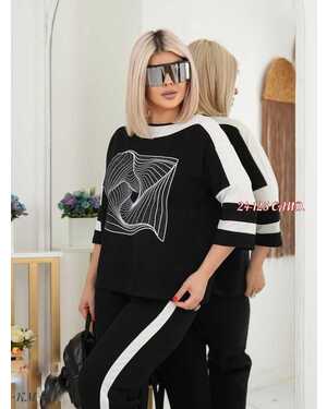 ЖЕНСКИЙ КОСТЮМ ТКАНЬ ТРИКОТАЖ