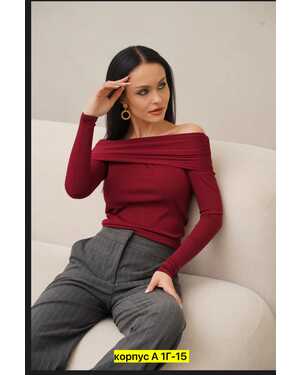 Женский Лонгслив, вискоза Размеры ЕДИНЫЙ (40-48)
