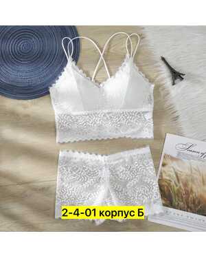 Комплект нижнего белья, полиэстер Размеры ЕДИНЫЙ (42-48)
