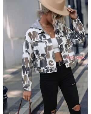 Женская джинсовка Ткань:джинса Размер: M L Xl 42-44. 46-48. 50-52.
