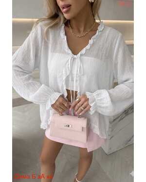 ЖЕНСКАЯ РУБАШКА+МАЙКА ФАБРИЧНЫЙ КИТАЙ РАЗМЕР ЕДИНЫЙ 42-48