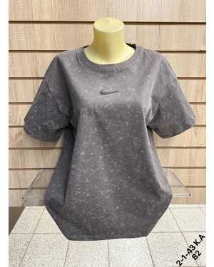 ЖЕНСКАЯ ФУТБОЛКА ТКАНЬ 95% COTTON, 5% SPANDEX РАЗМЕР ЕДИНЫЙ 50-54
