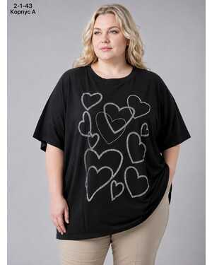 ЖЕНСКАЯ ФУТБОЛКА Размер: 60/64 (ЕДИНЫЙ) Материал: 95% COTTON, 5% POLYESTER