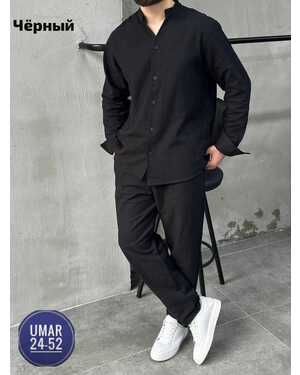 МУЖСКОЙ КОСТЮМ ТКАНЬ ЛЕН ПОЛИЭСТЕР