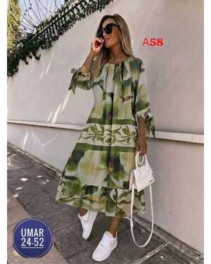Женское платье Размер XL50-52. 2XL54-56 3XL58-60 Ткань – шифон с подкладкой