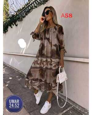 Женское платье Размер XL50-52. 2XL54-56 3XL58-60 Ткань – шифон с подкладкой
