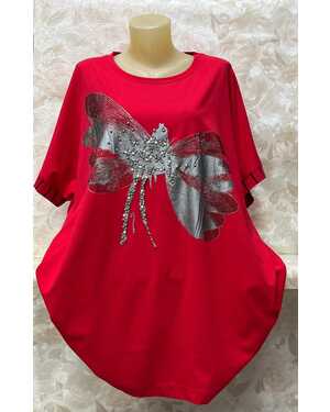 Женская футболка длина: 75-80 Cm состав: 95% cotton 5% spandex