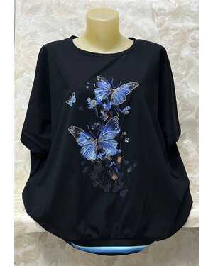 Женская футболка длина: 75-80 Cm состав: 95% cotton 5% spandex