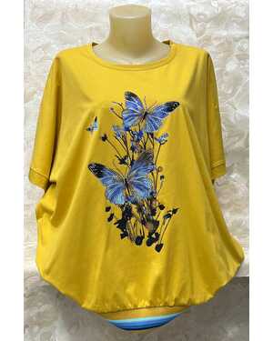 Женская футболка длина: 75-80 Cm состав: 95% cotton 5% spandex
