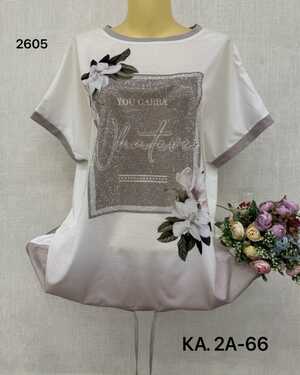 Футболка, хлопок 3xl(на 56-58)-4xl(на 60-62)