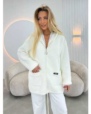 Женский Кардиган 66-67см Ткань: Альпака Состав ткань: 70% Хлопок (Cotton),25% Полиэстер, 5% Спандек Размер: Единый 46-48-50-52