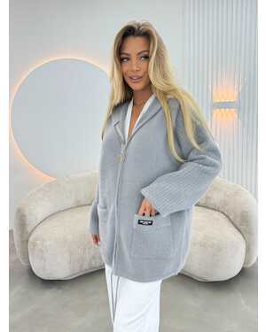 Женский Кардиган 66-67см Ткань: Альпака Состав ткань: 70% Хлопок (Cotton),25% Полиэстер, 5% Спандек Размер: Единый 46-48-50-52