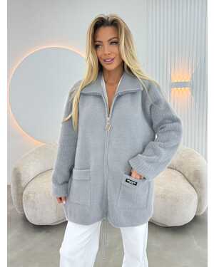 Женский Кардиган 66-67см Ткань: Альпака Состав ткань: 70% Хлопок (Cotton),25% Полиэстер, 5% Спандек Размер: Единый 46-48-50-52