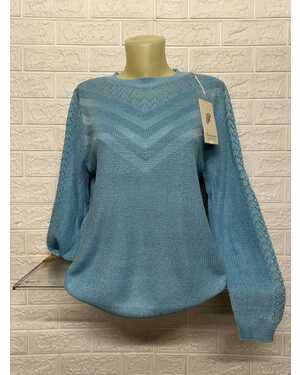 Кофта с люрексом Состав ткань: 45% Хлопок (Cotton); 35% Кашемир; 10% Ангора; 10% Эластан Размер Единый 44/50
