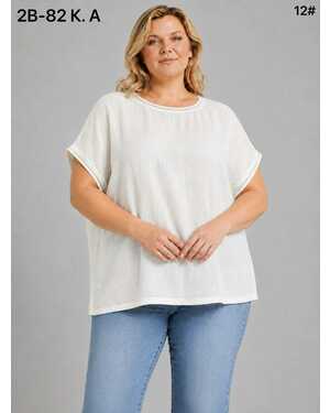 Кофта, хлопок Размер: 3XL(54/56) - 4XL (58/60)