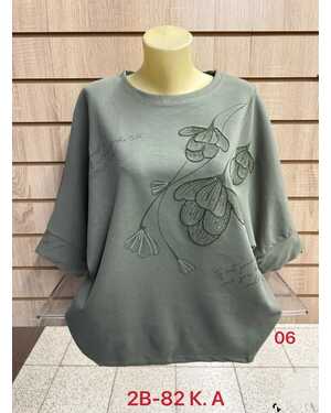Кофта, хлопок Раз: XL(52) - 2XL(54) - 3XL(56) - 4XL(58)