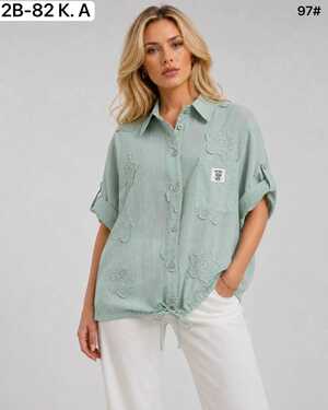 Рубашка, хлопок Размер: 3XL(58) - 4XL(60)