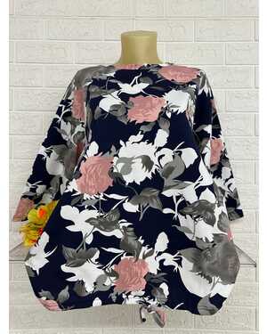 Женская Кофта рукав 3/4 Ткань: Хлопок Состав ткань: 95% Хлопок (Cotton),5% Spandex