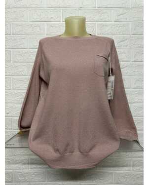 Женская Кофта с люрексом Состав ткань: 45% Хлопок (Cotton) 35% Кашемир; 10% Ангора; 10% Эластане