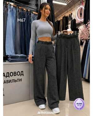 Женские брюки Ткань: Кашемир, елка Длина: 105-107 см