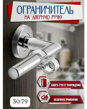 Ограничитель для двери стоппер на ручку