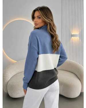 Женский свитер состав: 48% CASHMERE 29% WOOL 18% COTTON 5% ELASTANE