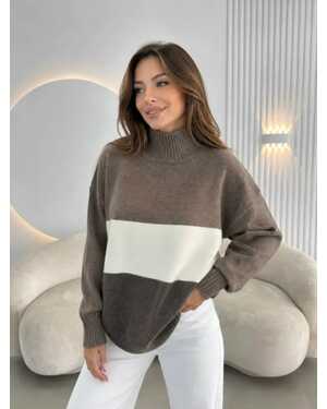 Женский свитер состав: 48% CASHMERE 29% WOOL 18% COTTON 5% ELASTANE