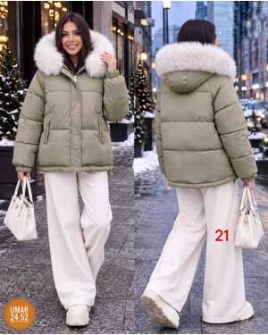 Женская Зимняя куртка двухсторонняя Фабричный Китай