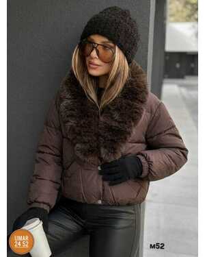 Женская куртка Маркировка M42-44 L46-48 XL50-52 2XL54-56 Искусственный мех внешне не чем не отличается от натурального