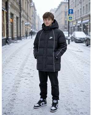 Детская куртка Мембрана 300 гр холлофайбер ЗИМА в размер до-30