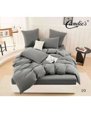 Комплект постельного белья Candies Barhat Ткань: Бархатный Сатин Простыня на резинке по кругу