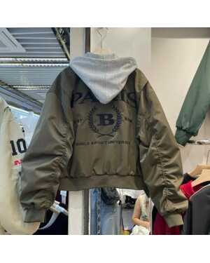 Женский Утеплённый Бомбер PARIS Размеры: L (44-46) XL(48-50) Фабричный Китай